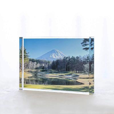 富士山アクリルブロック