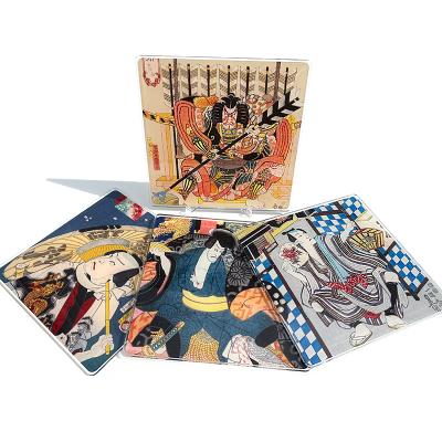 和風プレート(イーゼル付き)(5個セット)